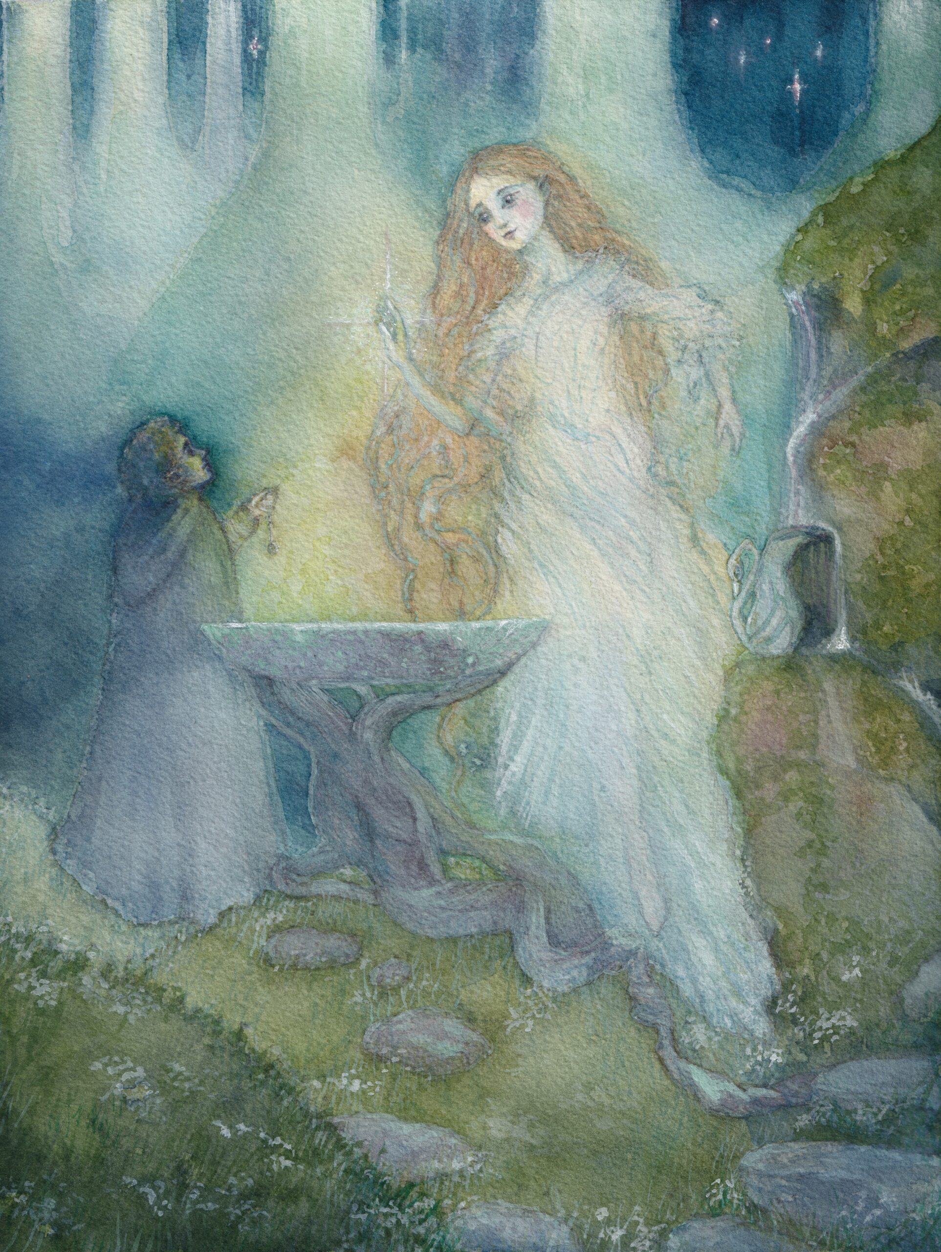 Beautiful and Terrible illustration by Kristina Muñoz